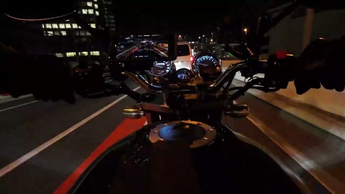 SUZUKI GSX1200 イナズマ1200　test-drive