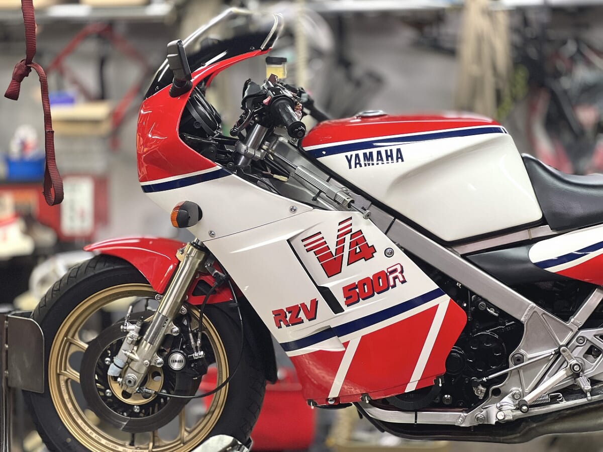 RZV500R(国内）　車検　フルード＆冷却水交換