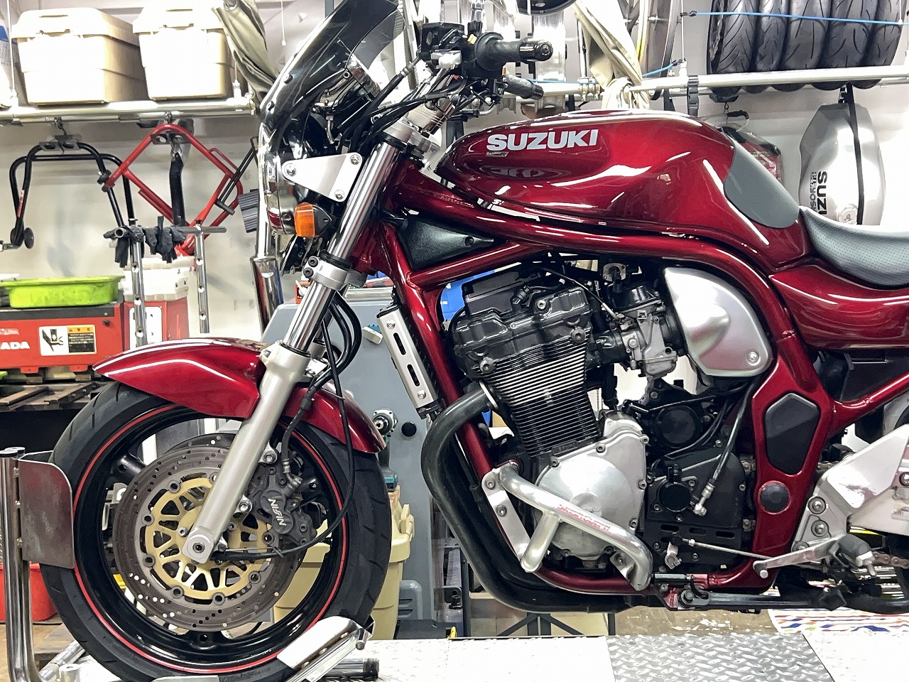 GSF1200 FCCクラッチ 車検 | decoboco