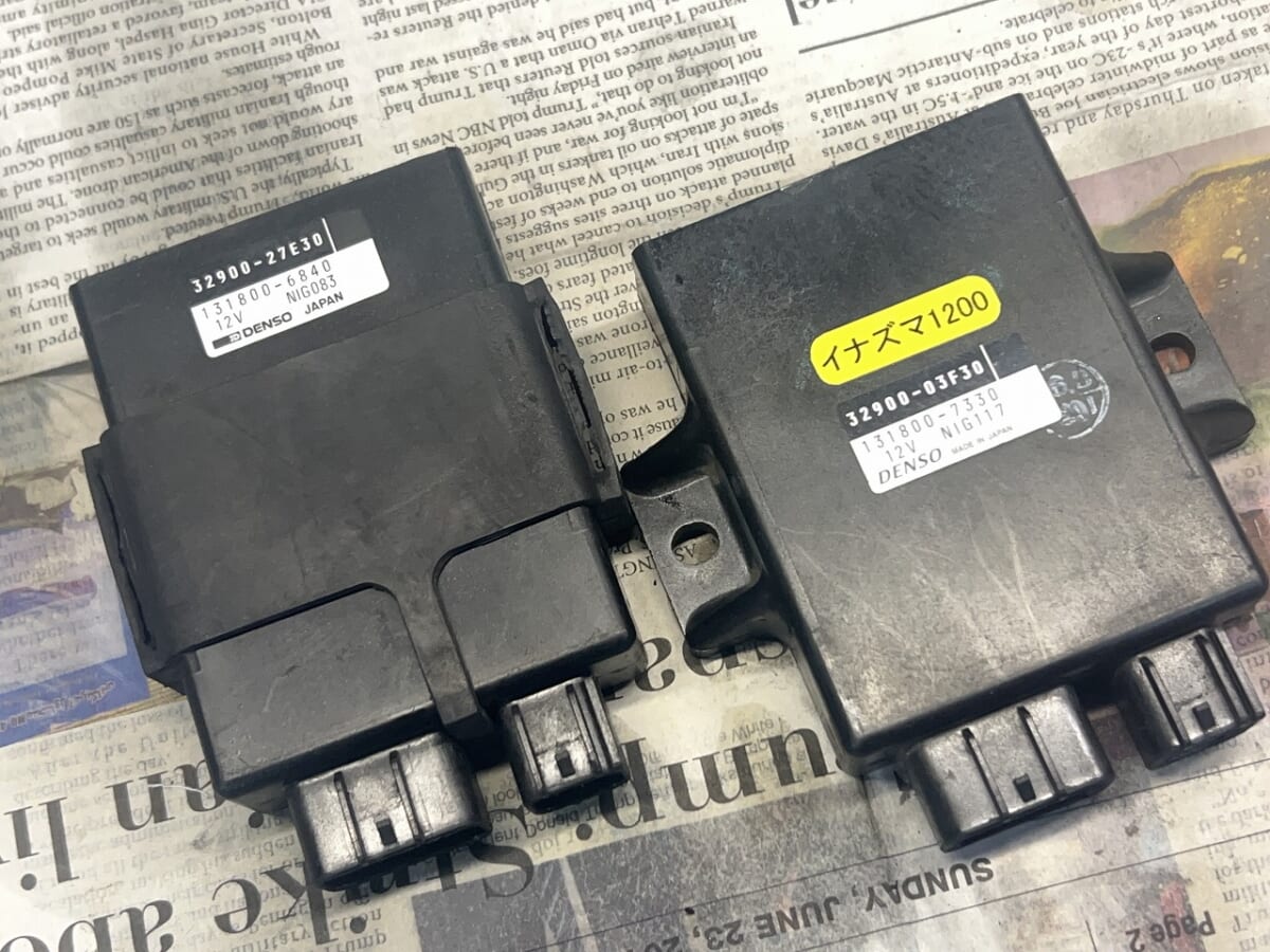 イナズマ1200にGSF1200（後期防水）イグナイターを付けたい件