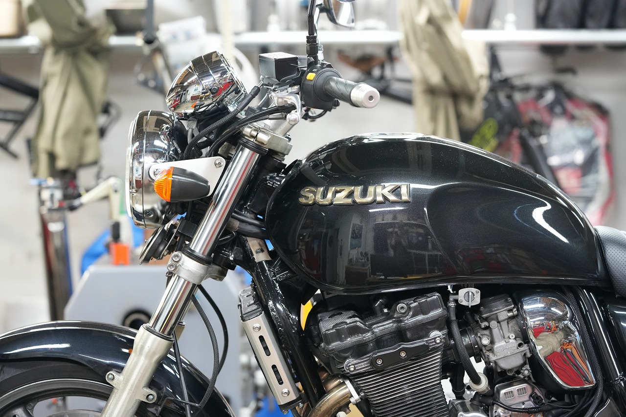 味変の総本山！イナズマ1200　車検　デコメンテ　オイル交換　リミッターカット　フルスケールメーター
