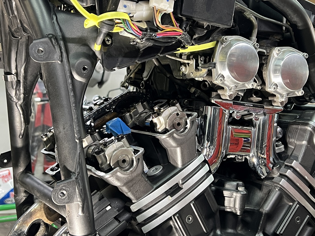 久しぶり～Vブースト効いてる？V-MAX 持ち込み部品交換とデコメンテ