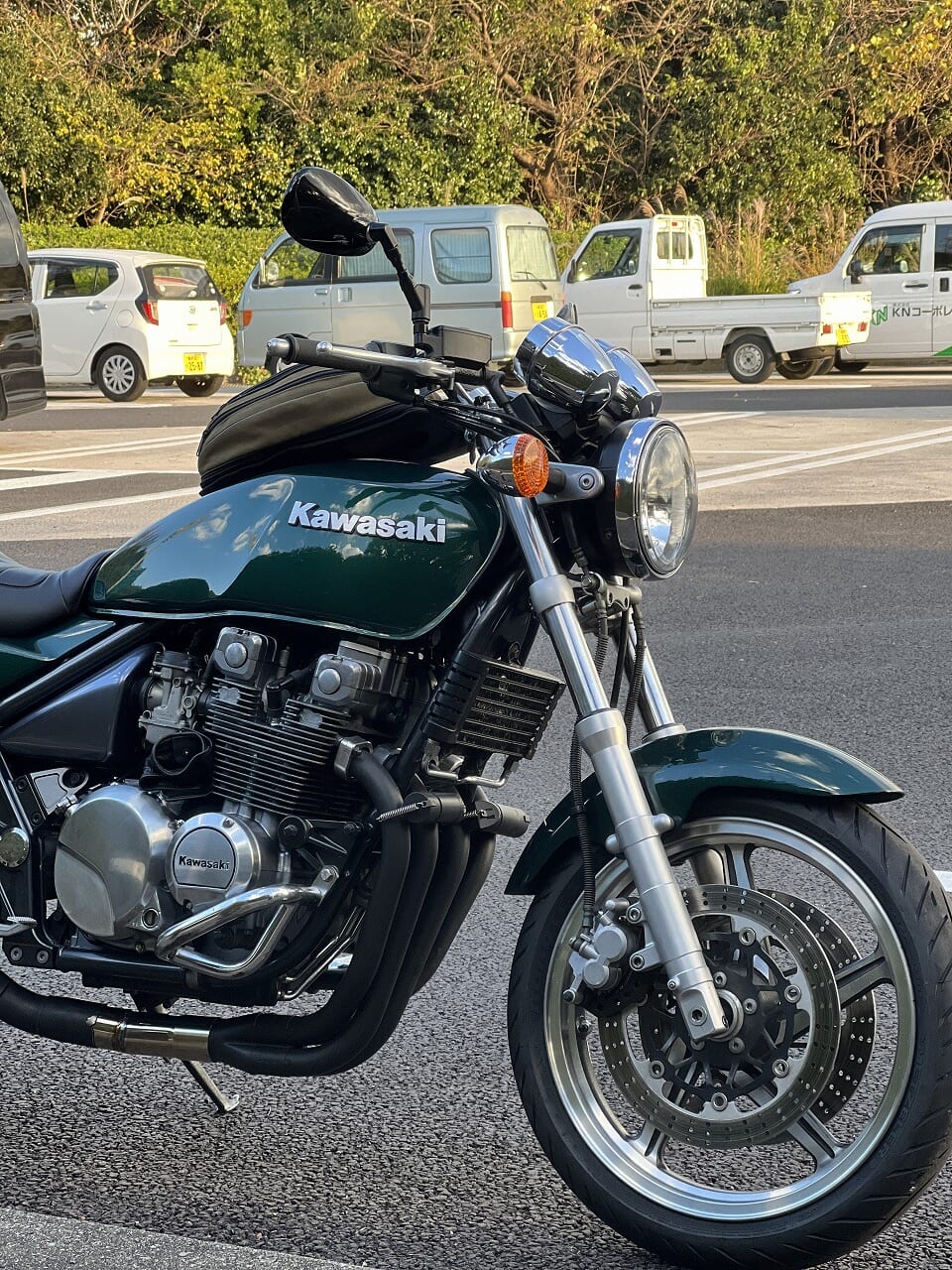 「はじめてのバイクETC高速道路」ゼファー550ファイナルとアクセル開度が気になる