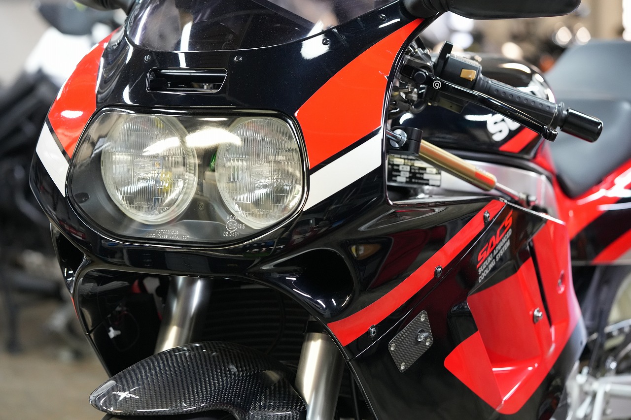 昔はGSXRで一番人気だった？GSXR1100M 車検 ちょいちょい作業